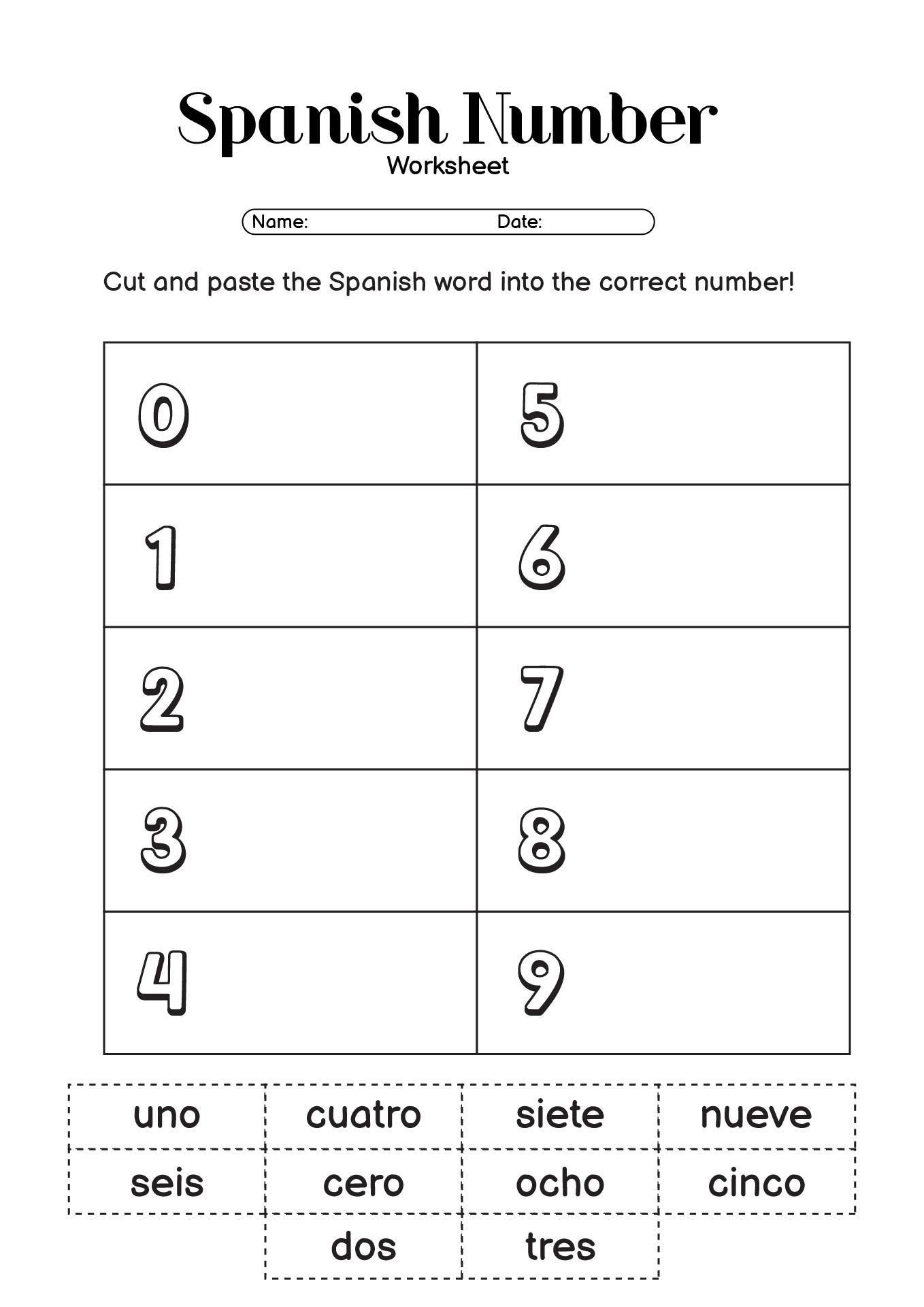 15 First Grade Spanish Worksheets Free PDF At Worksheeto 15 First Grade Spanish Worksheets Free PDF At Worksheeto