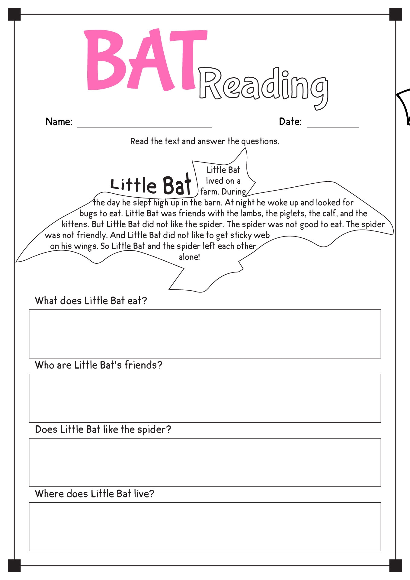 16 Comprehension Reading English Worksheets Free PDF At Worksheeto