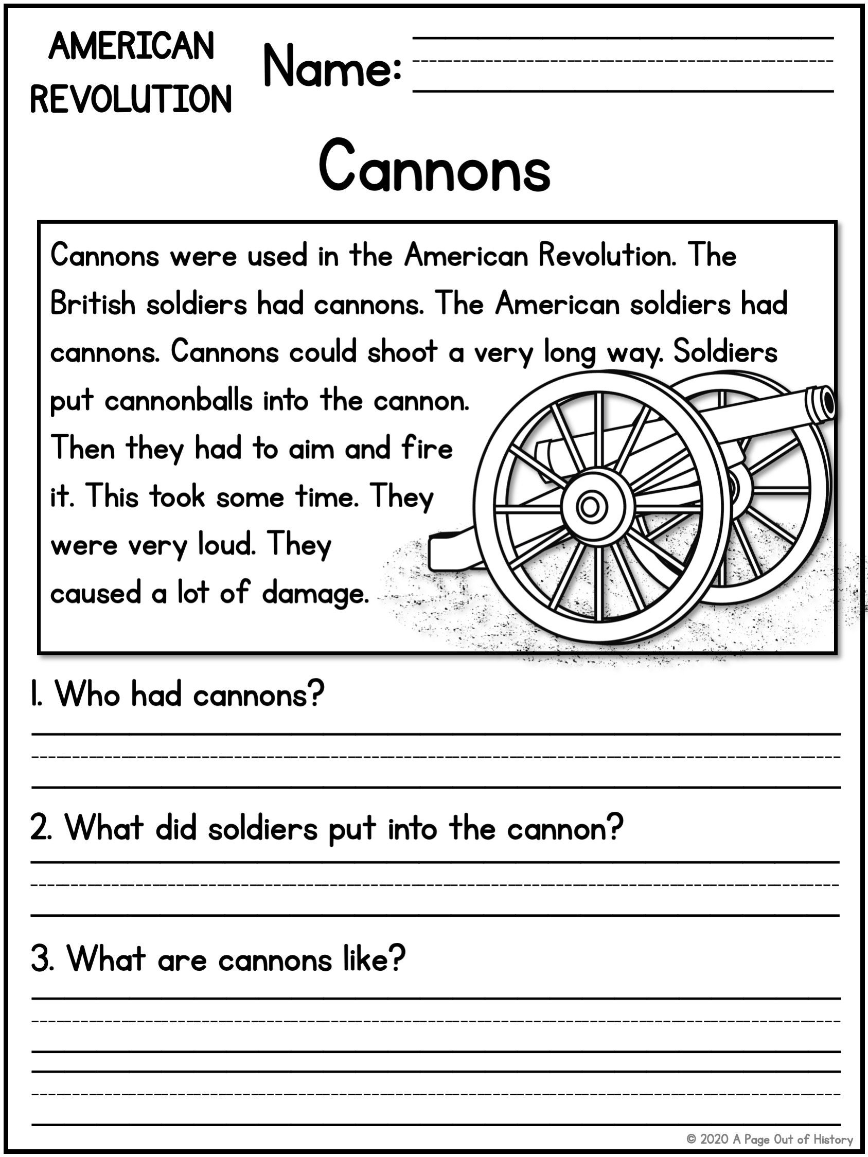 Scientific Revolution Reading Comprehension Worksheet