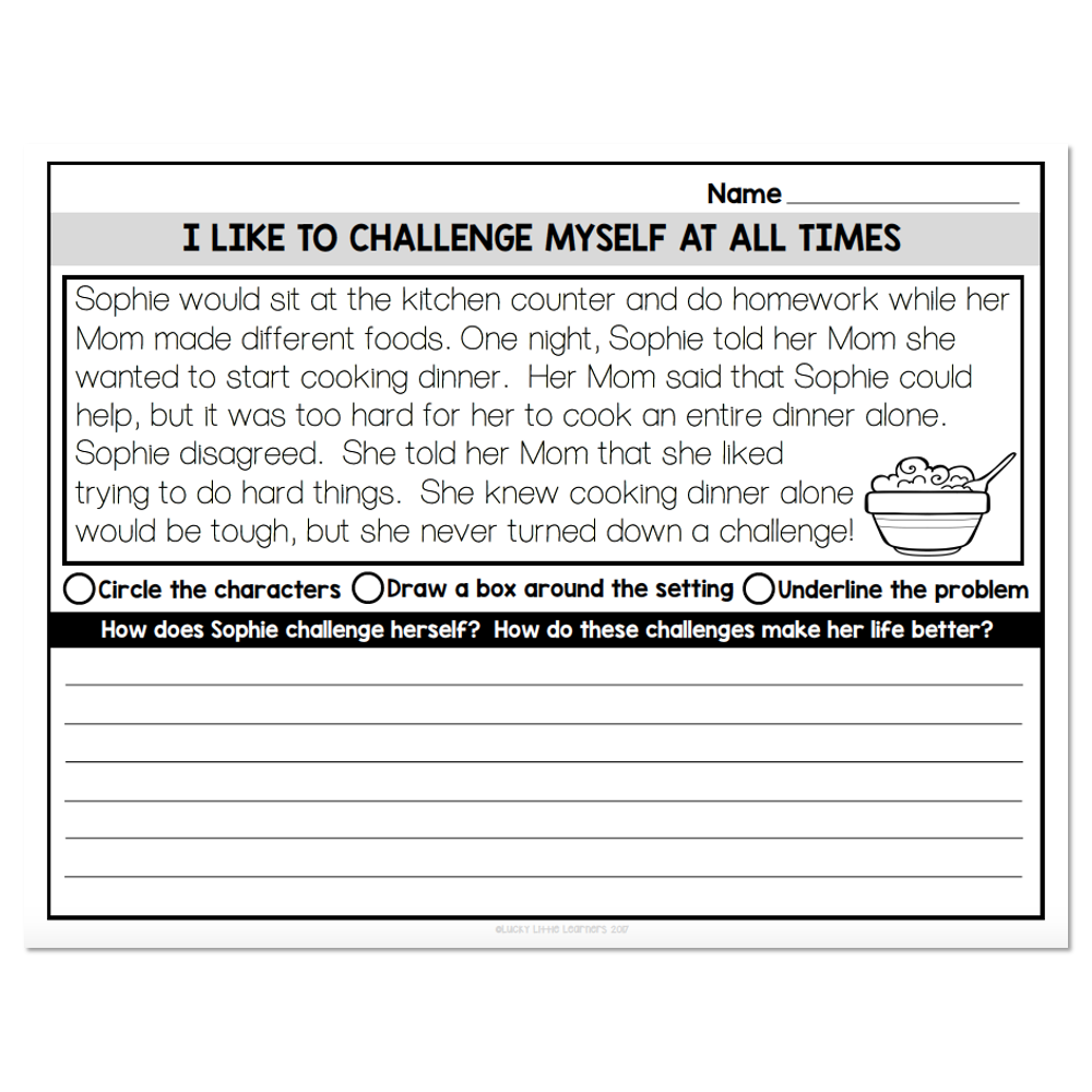 1st And 2nd Grade Social Emotional Learning Kindness Unit 