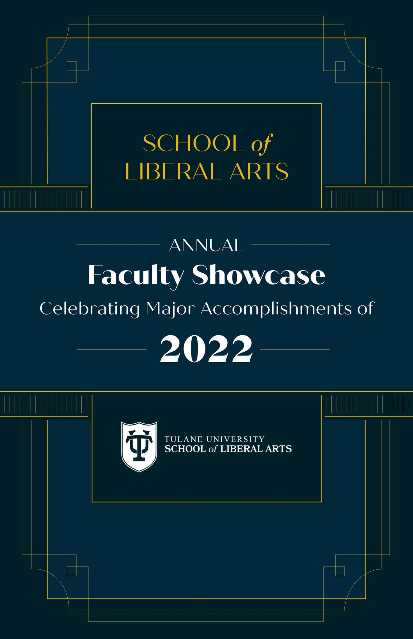 2022 Tulane University School Of Liberal Arts Faculty Showcase By Tulane University Issuu