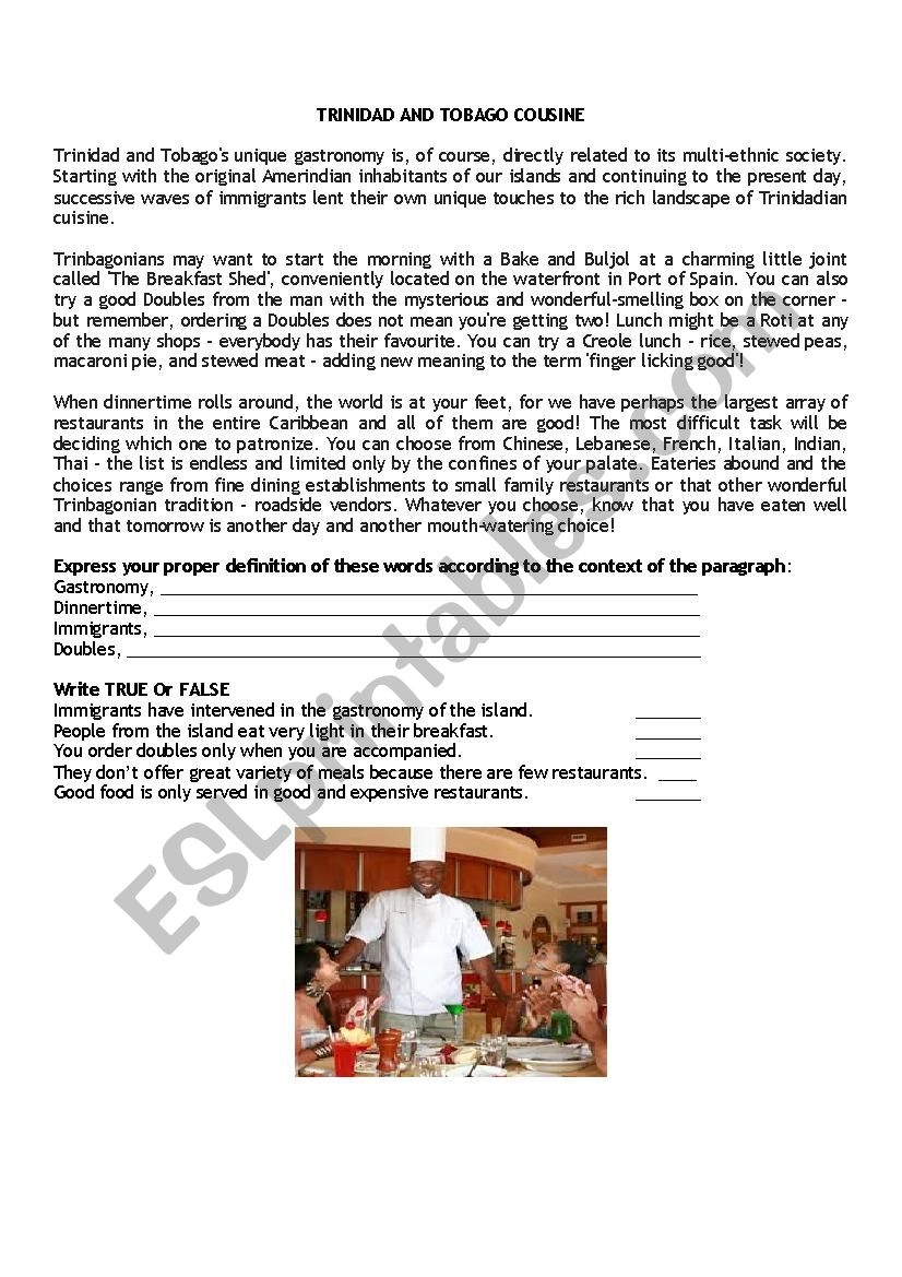 Reading Comprehension Esol A1 Worksheets Pdf