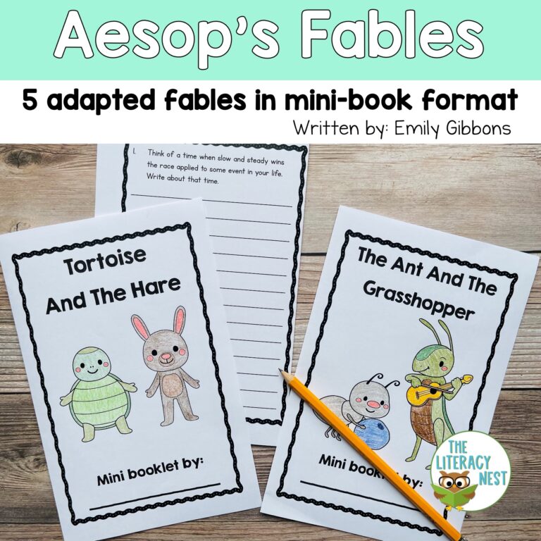 Aesop s Fables Close Reading Passages With Comprehension Questions