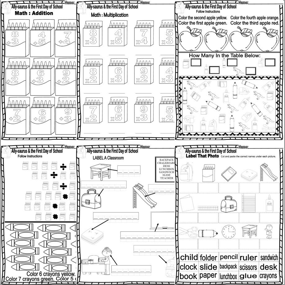Sparklebox Reading Comprehension Worksheets