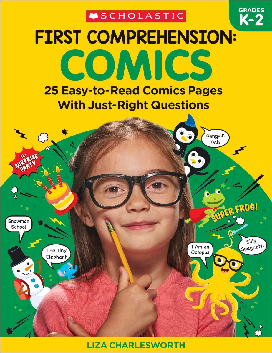 Amazon First Comprehension Comics 25 Easy to Read Comics With Just Right Questions 9781338314311 Rhodes Immacula A Charlesworth Liza Books