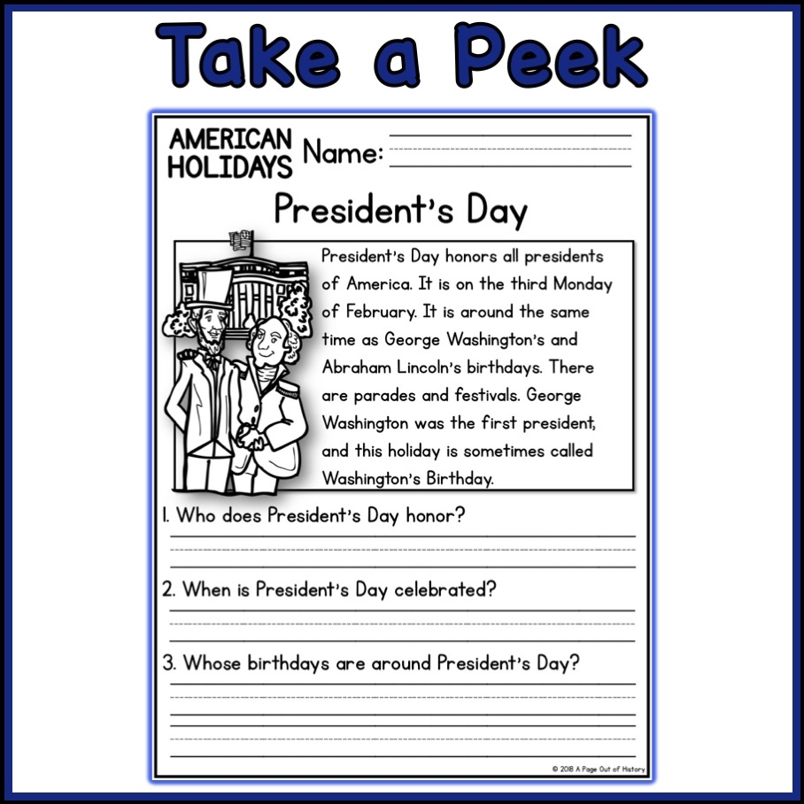Holiday Reading Comprehension Worksheets 2nd Grade