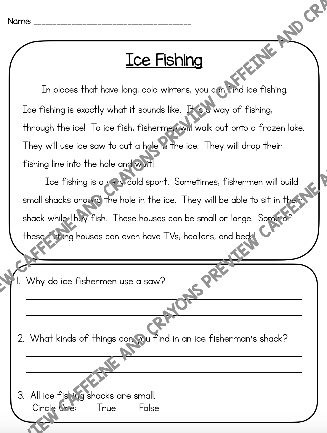 Arctic And Antarctic Nonfiction Reading Passages Made By Teachers