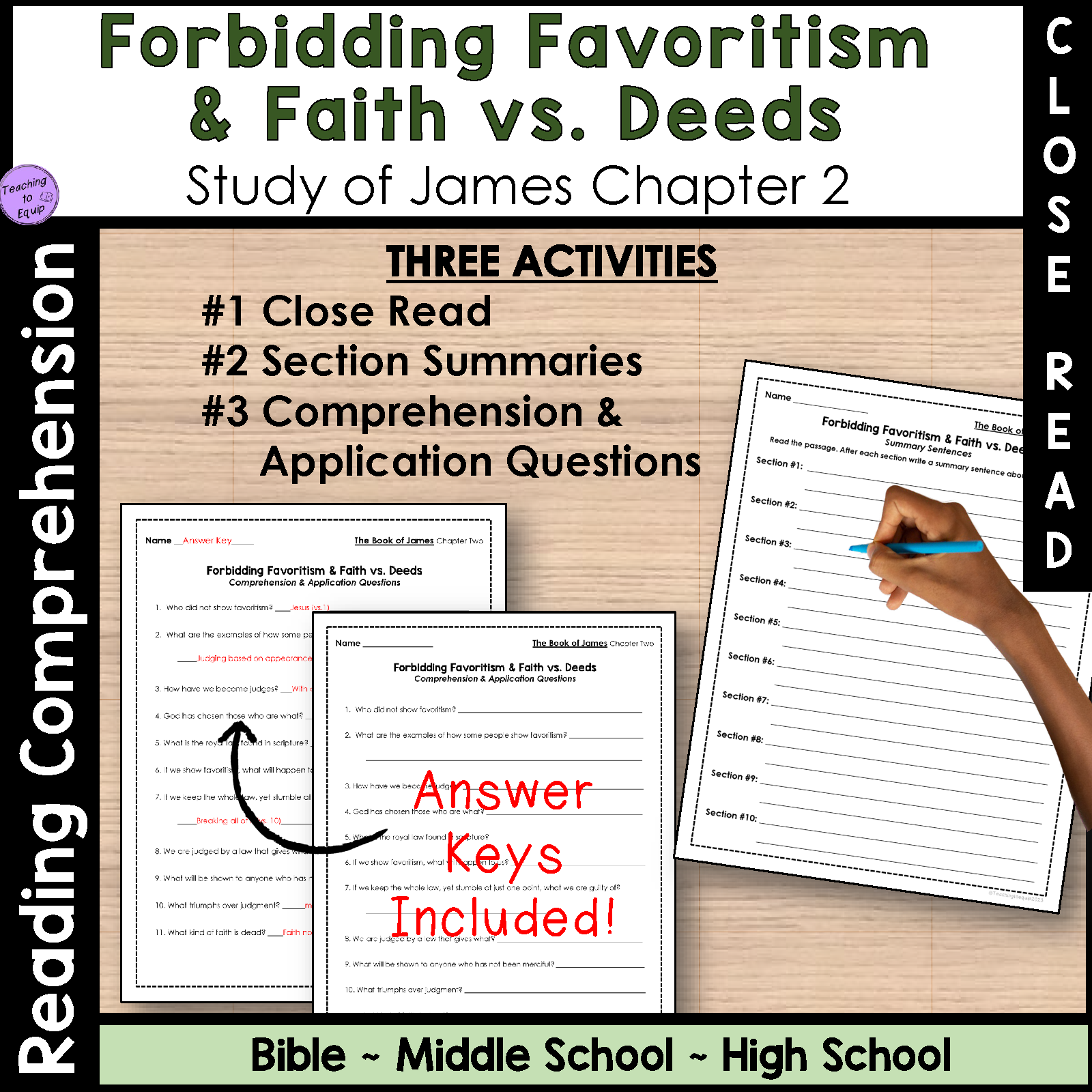 Bible Study On Favoritism U0026 Faith Vs Deeds James Ch 2 Reading 