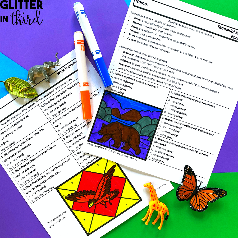 Reading Comprehension Worksheets 7th Grade Science