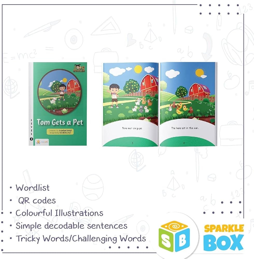 Buy Sparklebox I Can Read Series Grade K1 3 Years 14 Decodable Books Alphabet Learning Kit Early Child Education Kit Letters And Sounds Phonics Vowels Consonants Reading Skills