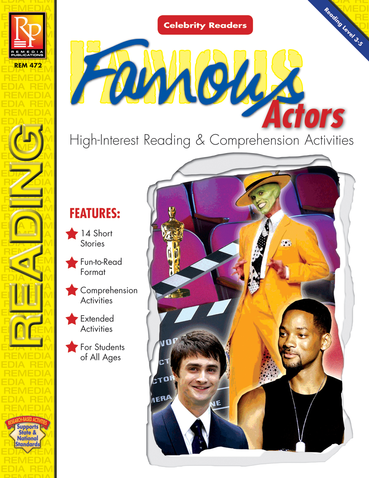 Celebrity Readers Famous Actors