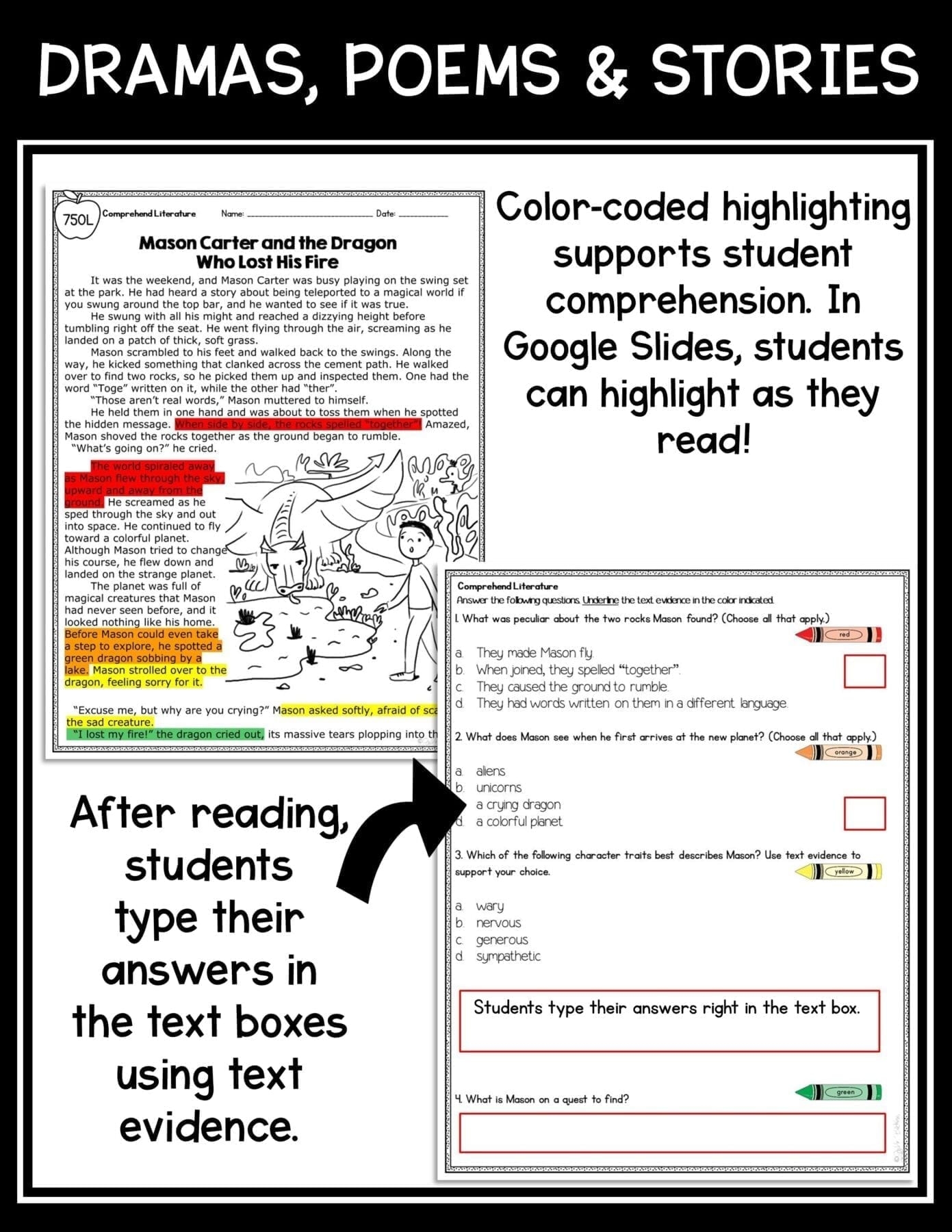 Reading Comprehension Worksheets For Grade 10