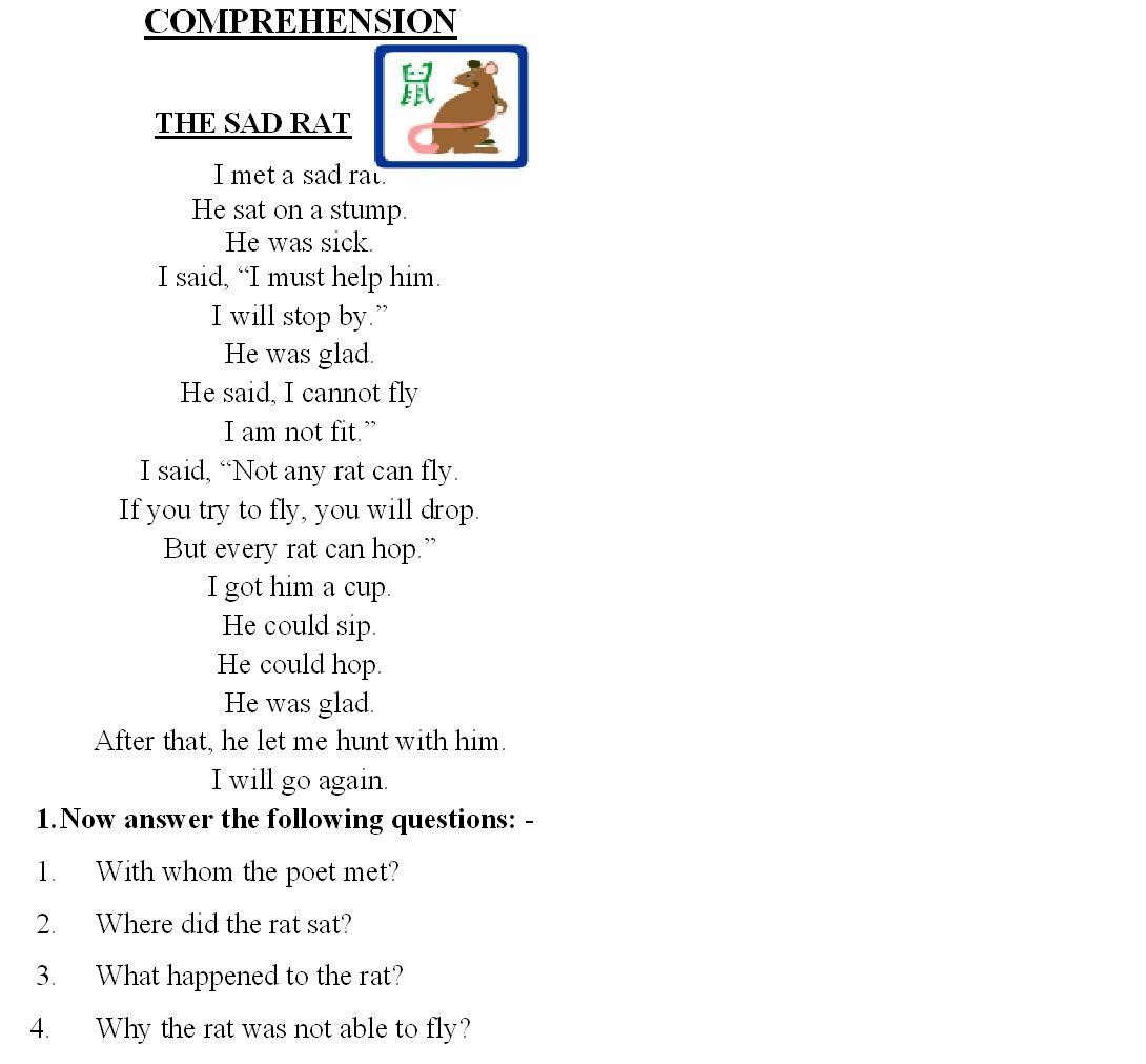 Comprehension 2