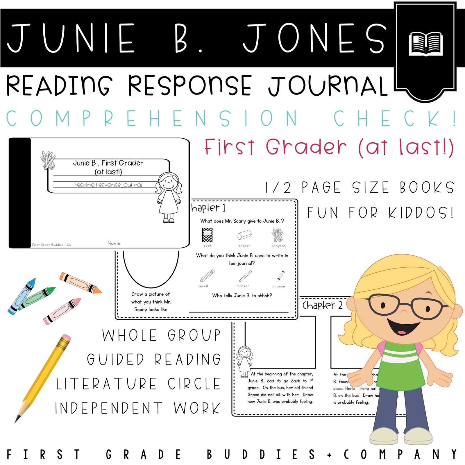 Comprehension Practice With A Primary Grade Favorite Junie B Jones First Grade Buddies