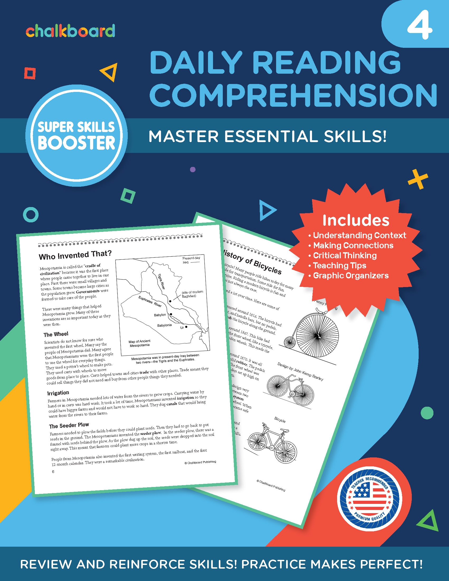 Daily Reading Comprehension Fourth Grade EBook