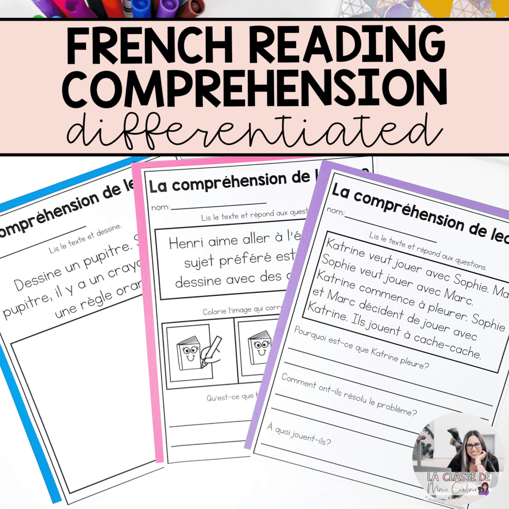 French Reading Comprehension Worksheets For Beginners French Reading Comprehension Worksheets For Beginners
