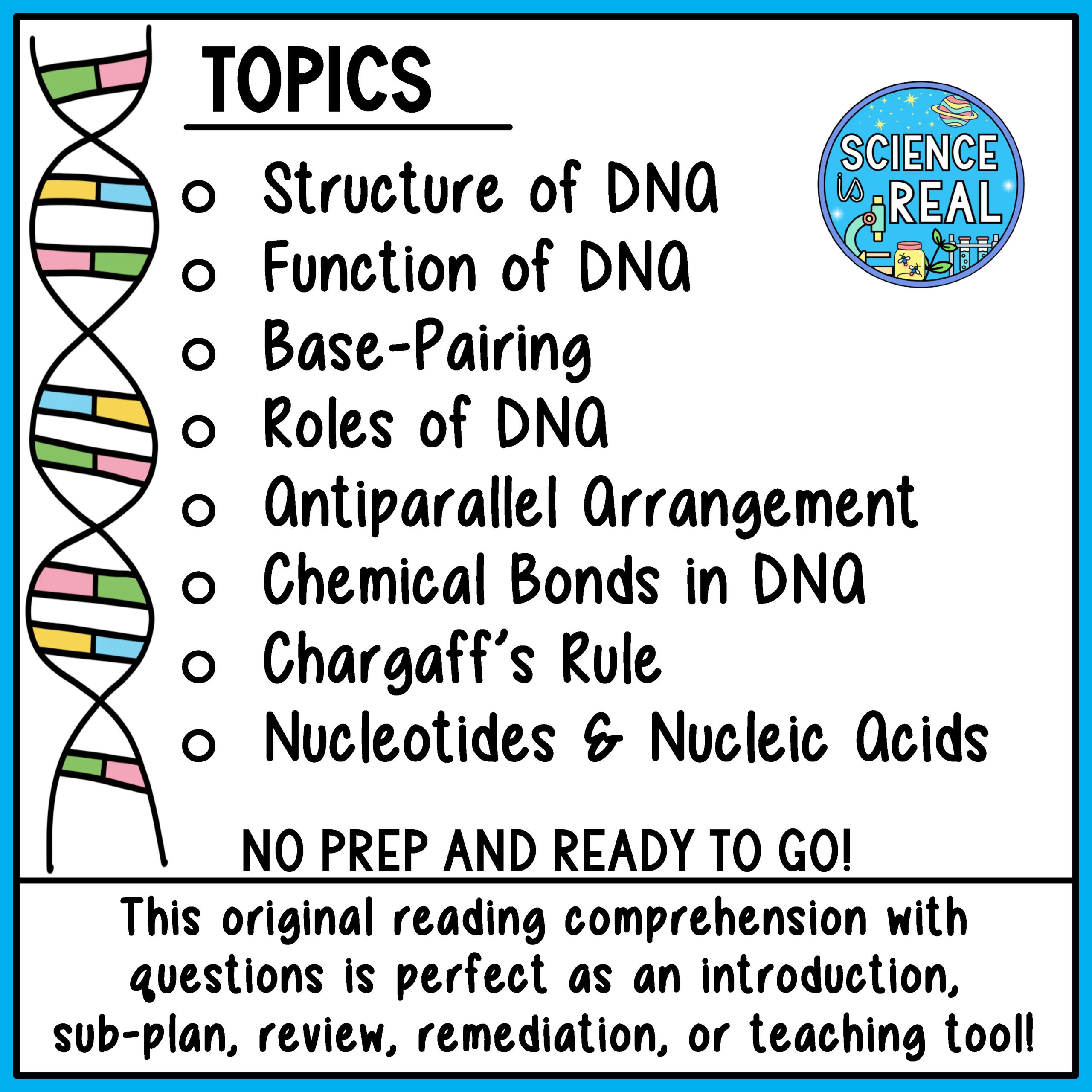 DNA Guided Reading Comprehension Classful