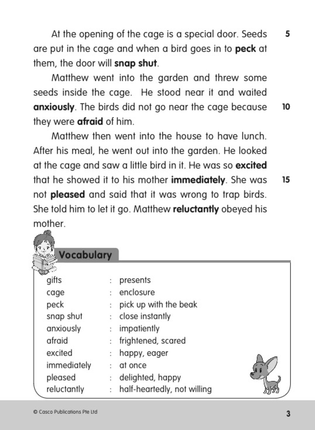 English Comprehension Worksheets P1