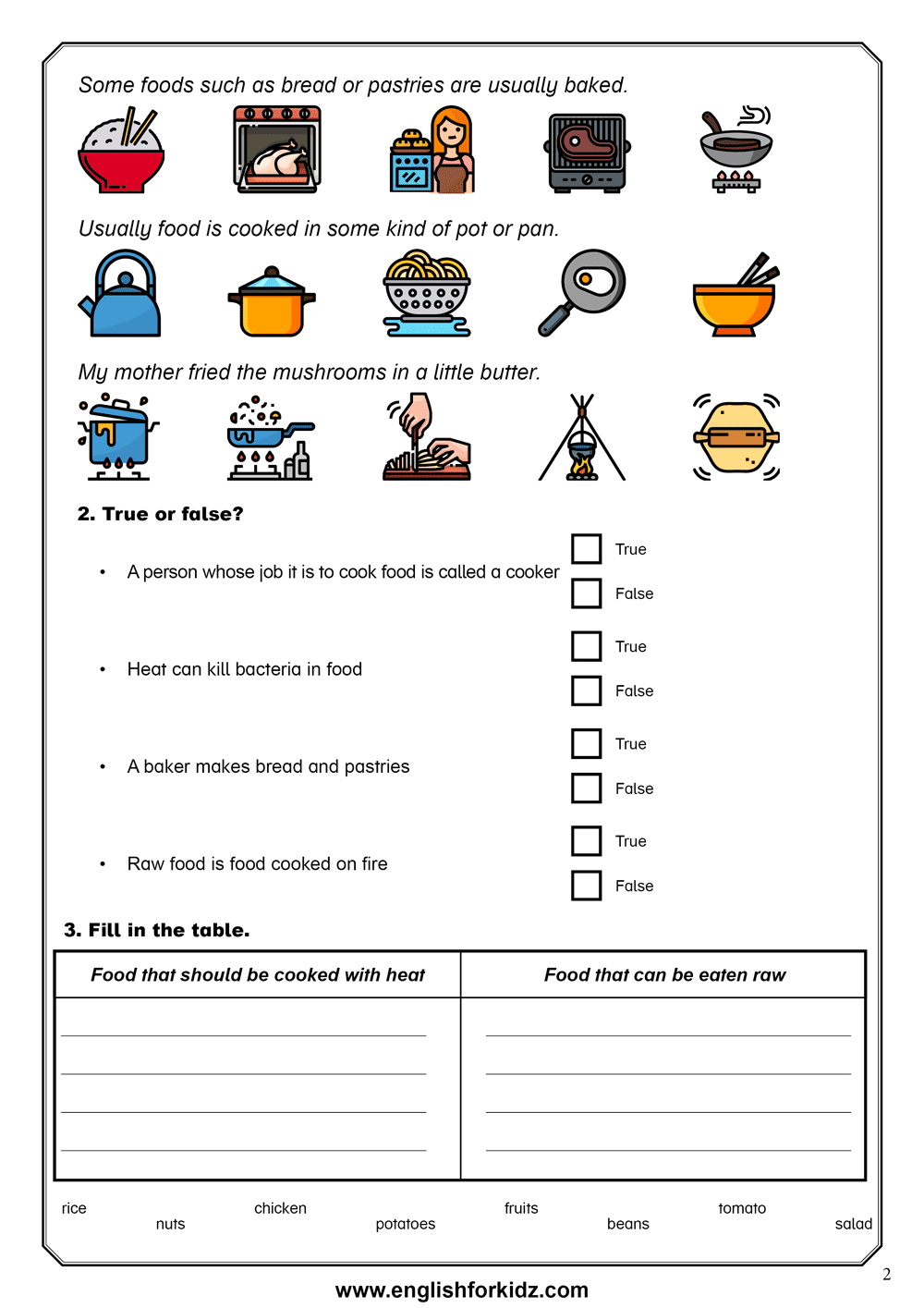 Reading Comprehension Worksheets Middle School Printables