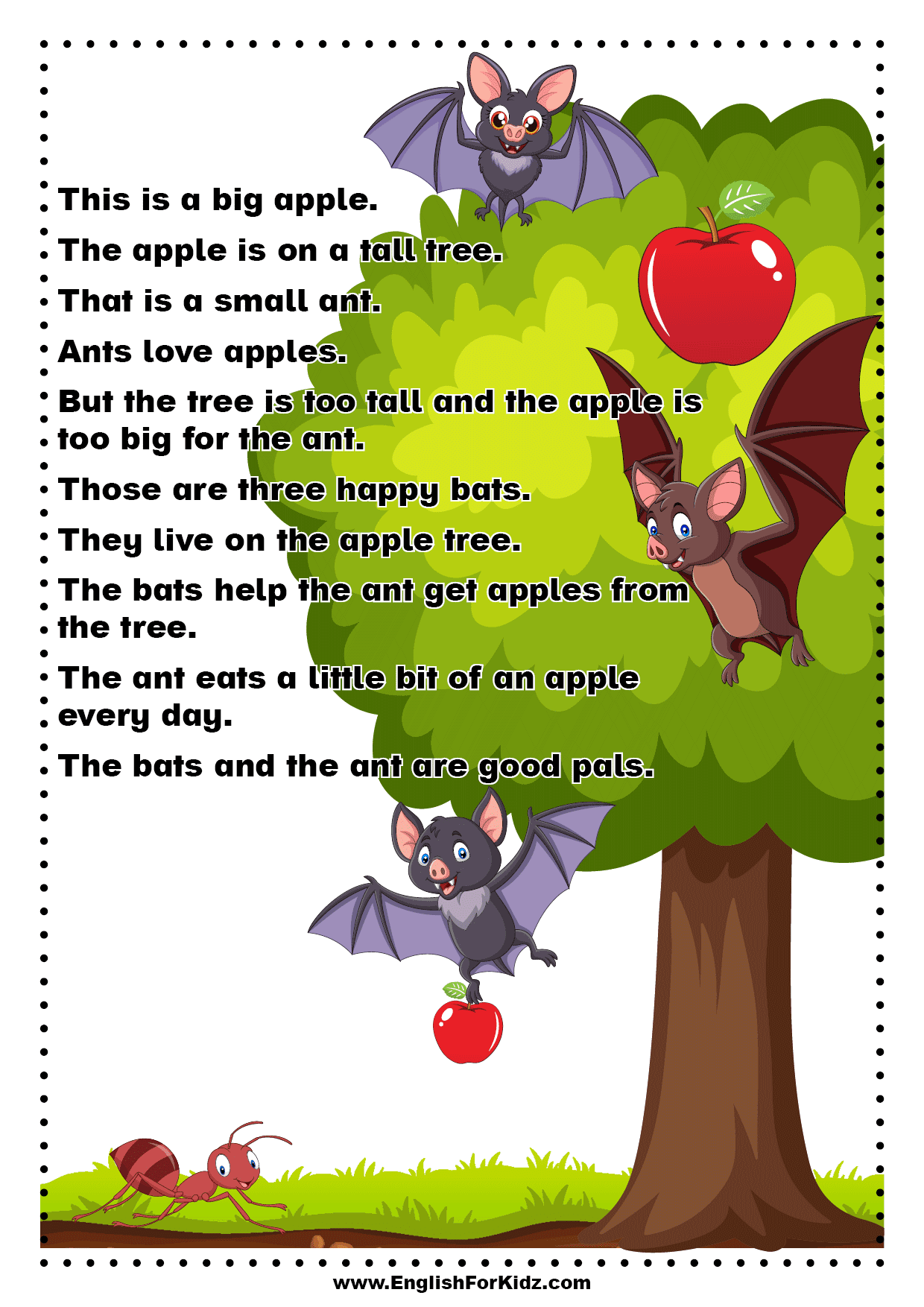 Ants Reading Comprehension Worksheet Free