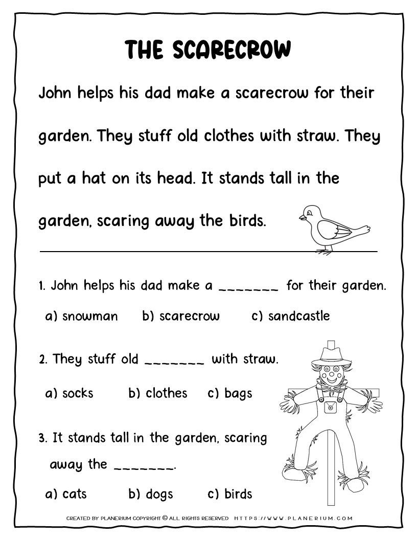 Fall Reading Fun For K 1 Boost Skills With Printables