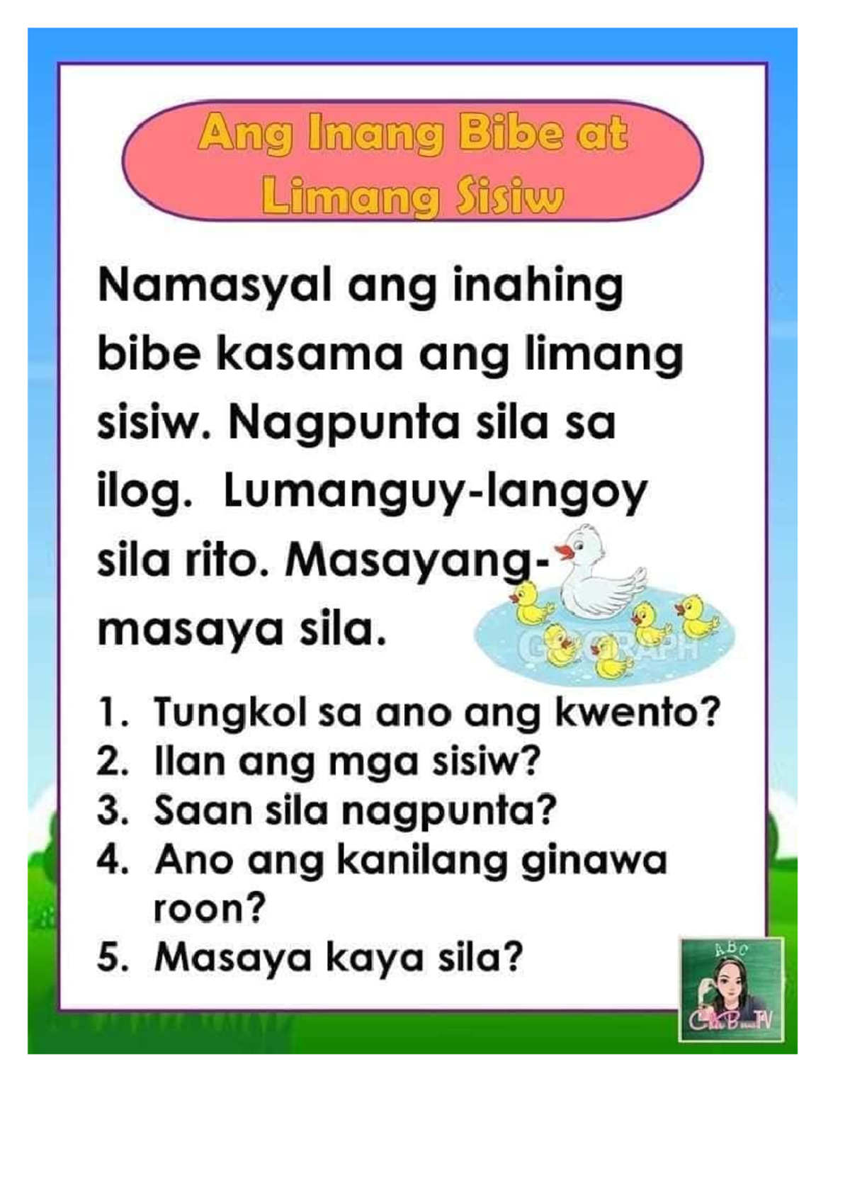 Filipino Reading Comprehension Part 2 Bachelor Of Science In 