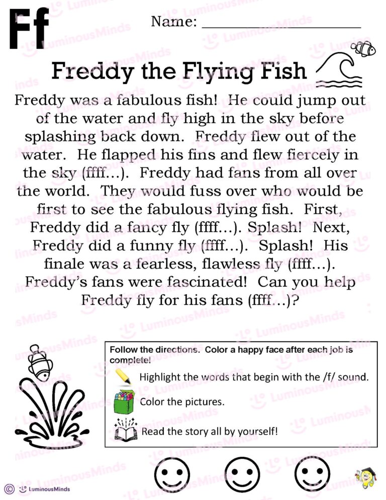 Freddy The Flying Fish