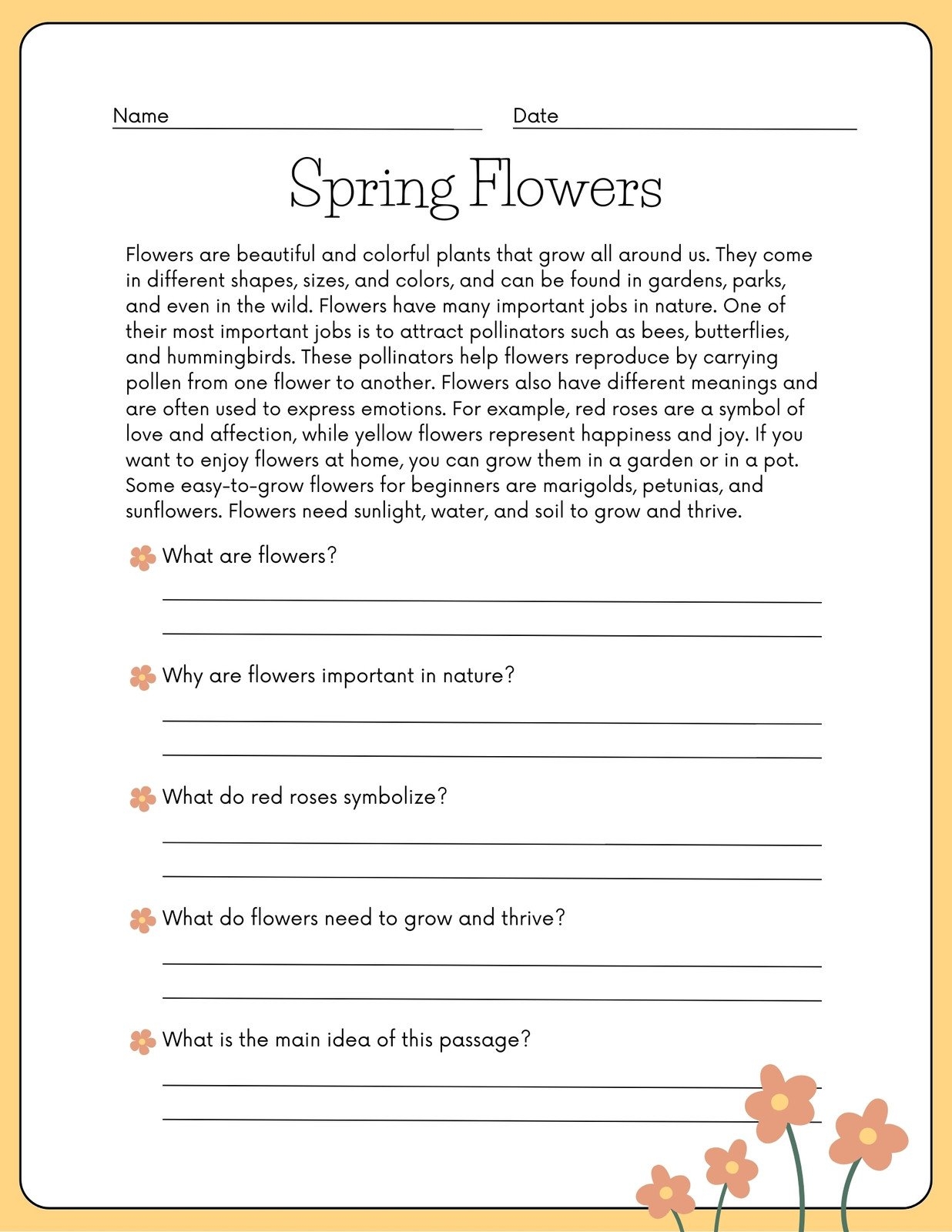 Free Custom And Printable Reading Worksheet Templates Canva