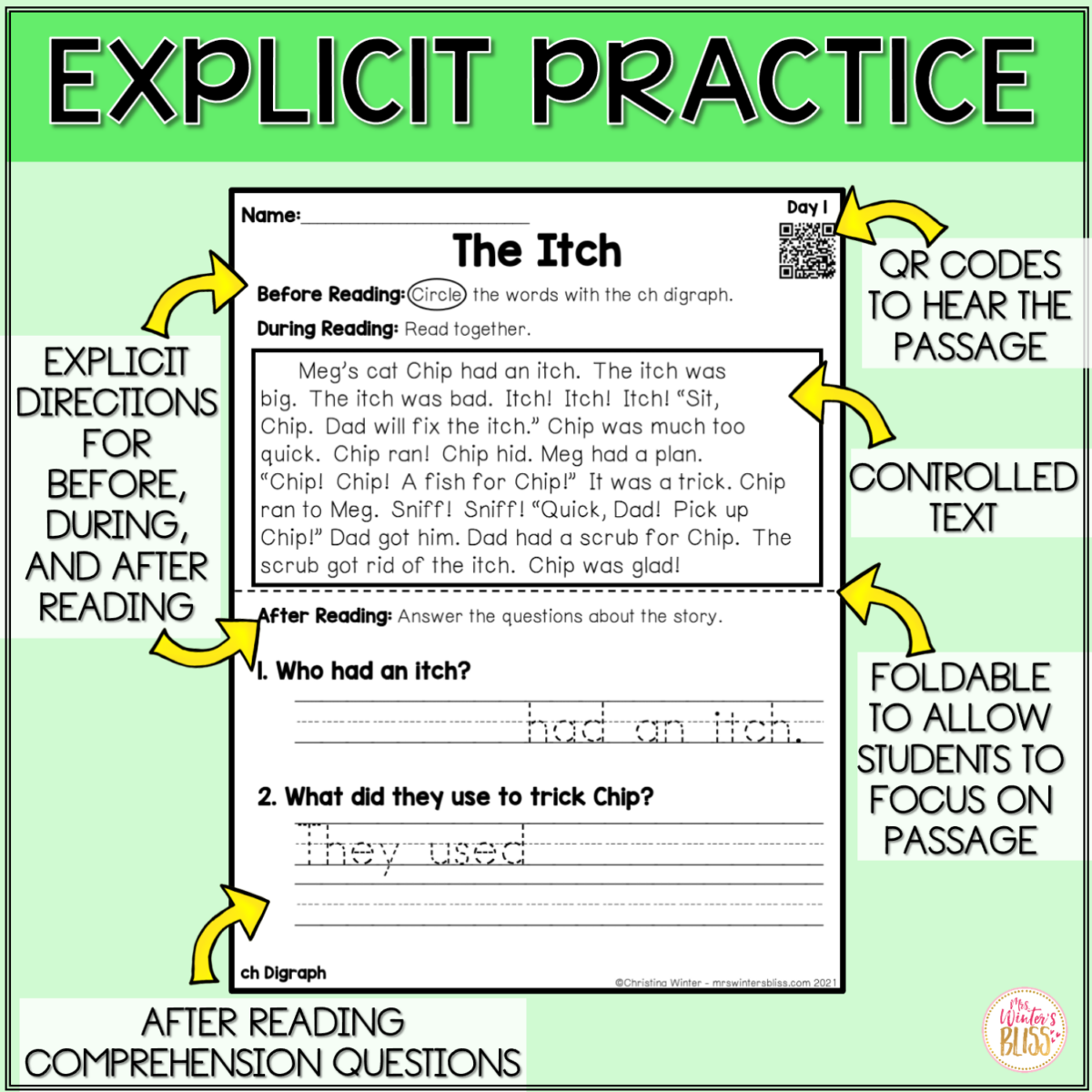 FREE Decodable Passages With Comprehension Questions Lead In Literacy Resources For Kindergarten 1st U0026 2nd Grade