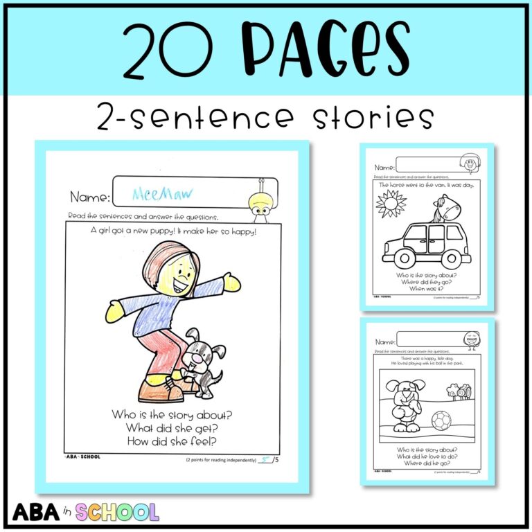 FREE Easy Reading Comprehension Passages
