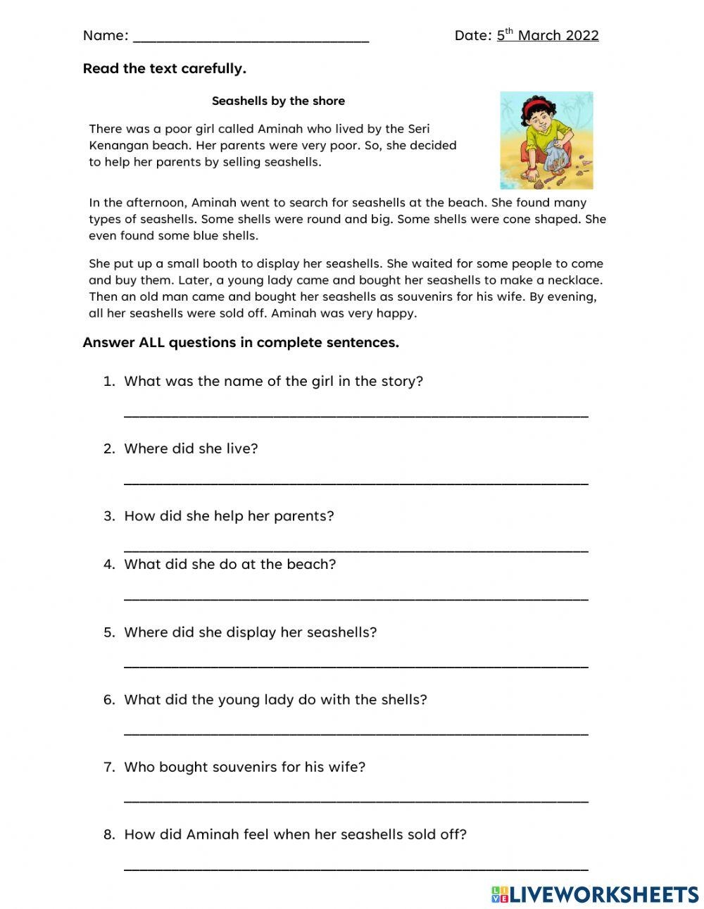 Free K12 Reading Comprehension Worksheet Download Free K12 Reading Comprehension Worksheet Png Images Free Worksheets On Clipart Library