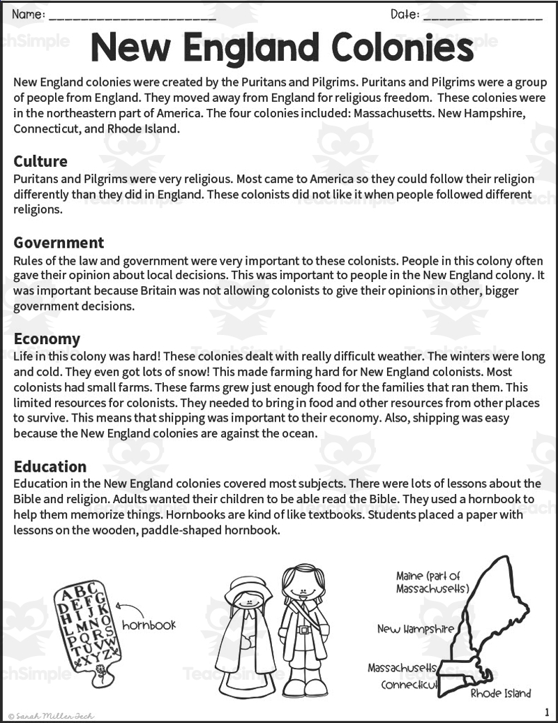 Free New England Colonies Worksheet Download Free New England Colonies Worksheet Png Images Free Worksheets On Clipart Library