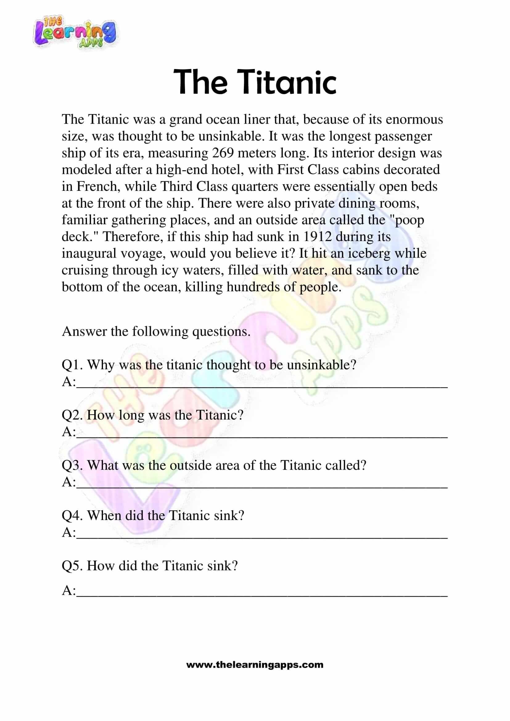 Free Non Fiction Reading Passages Worksheets For Grade 2