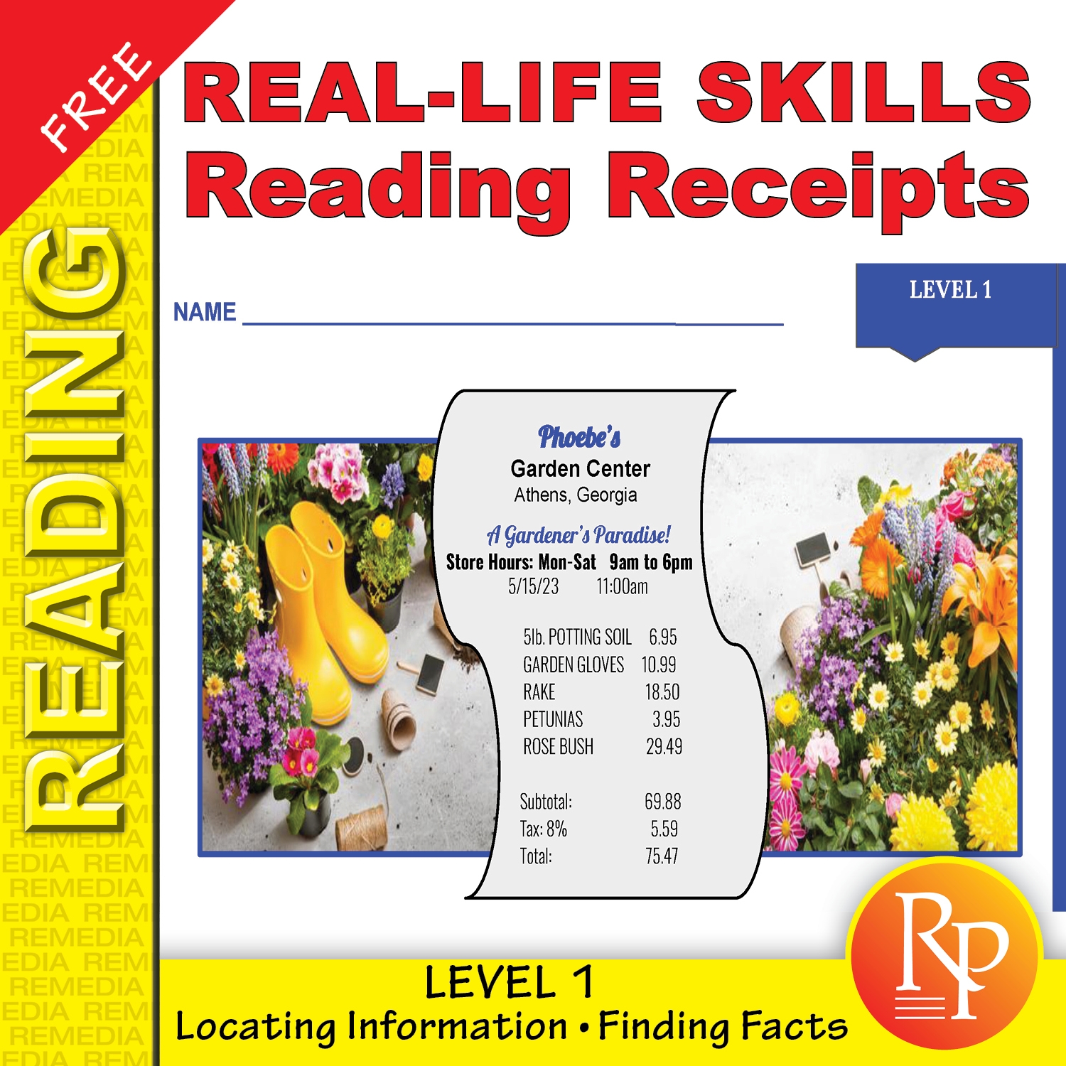 Real World Reading Comprehension Worksheets