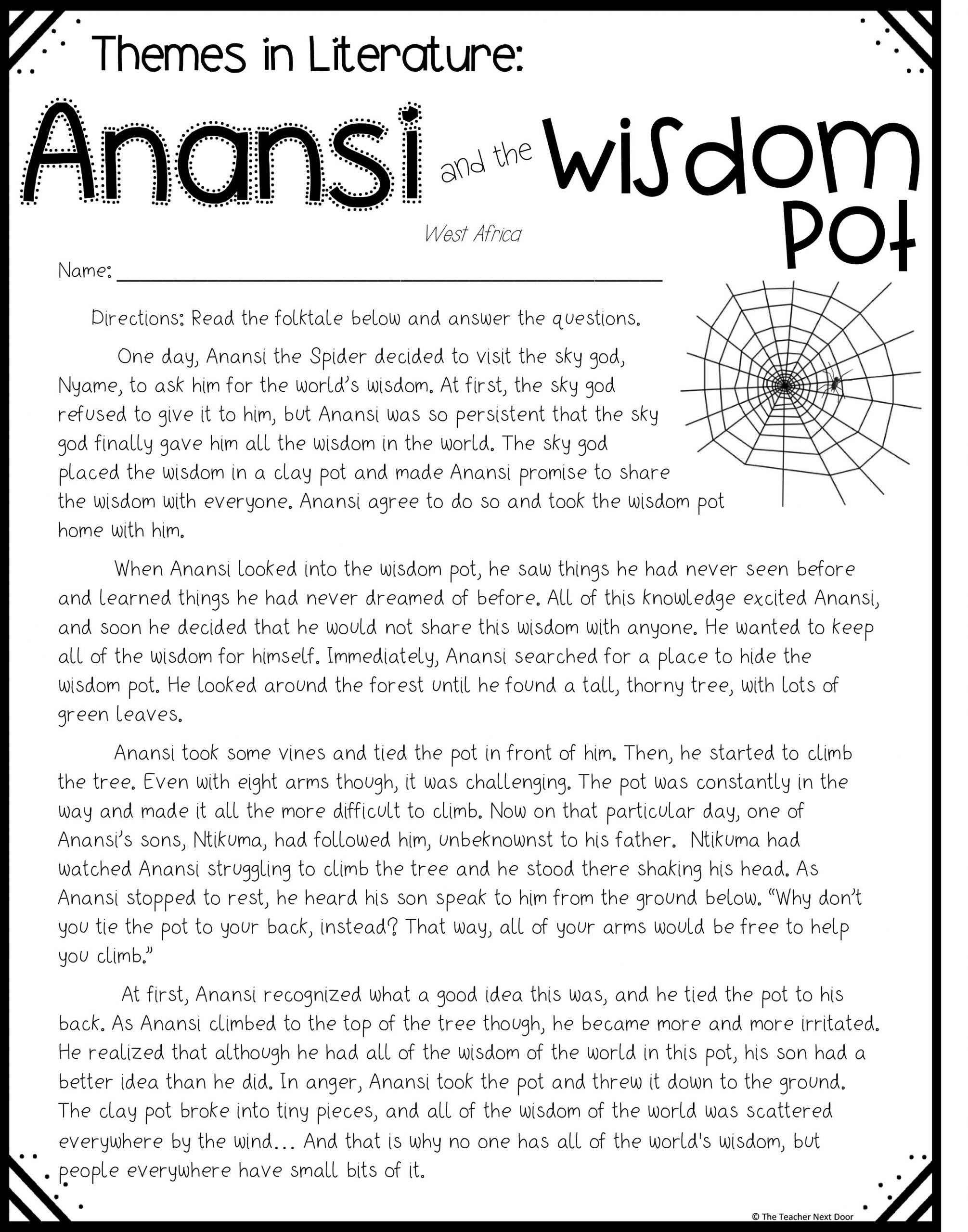 FREE Theme Passage Print And Digital For 4th And 5th Grades The 