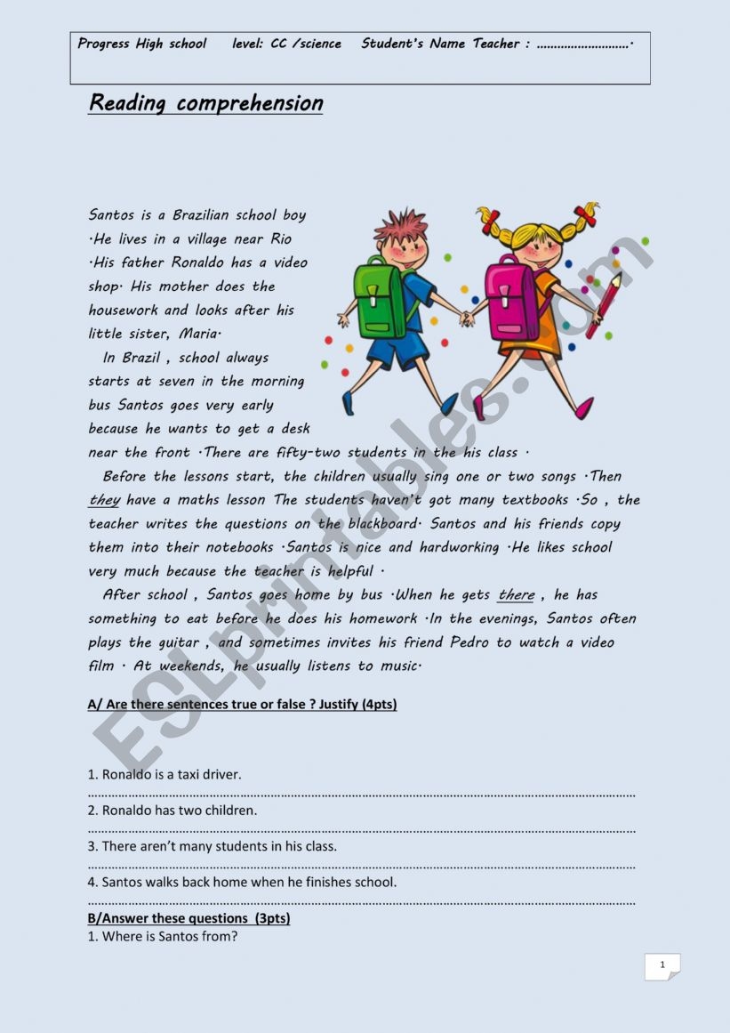 GLOBAL TEST Common Core Worksheet ESL Worksheet By Diffuse Worksheets Library