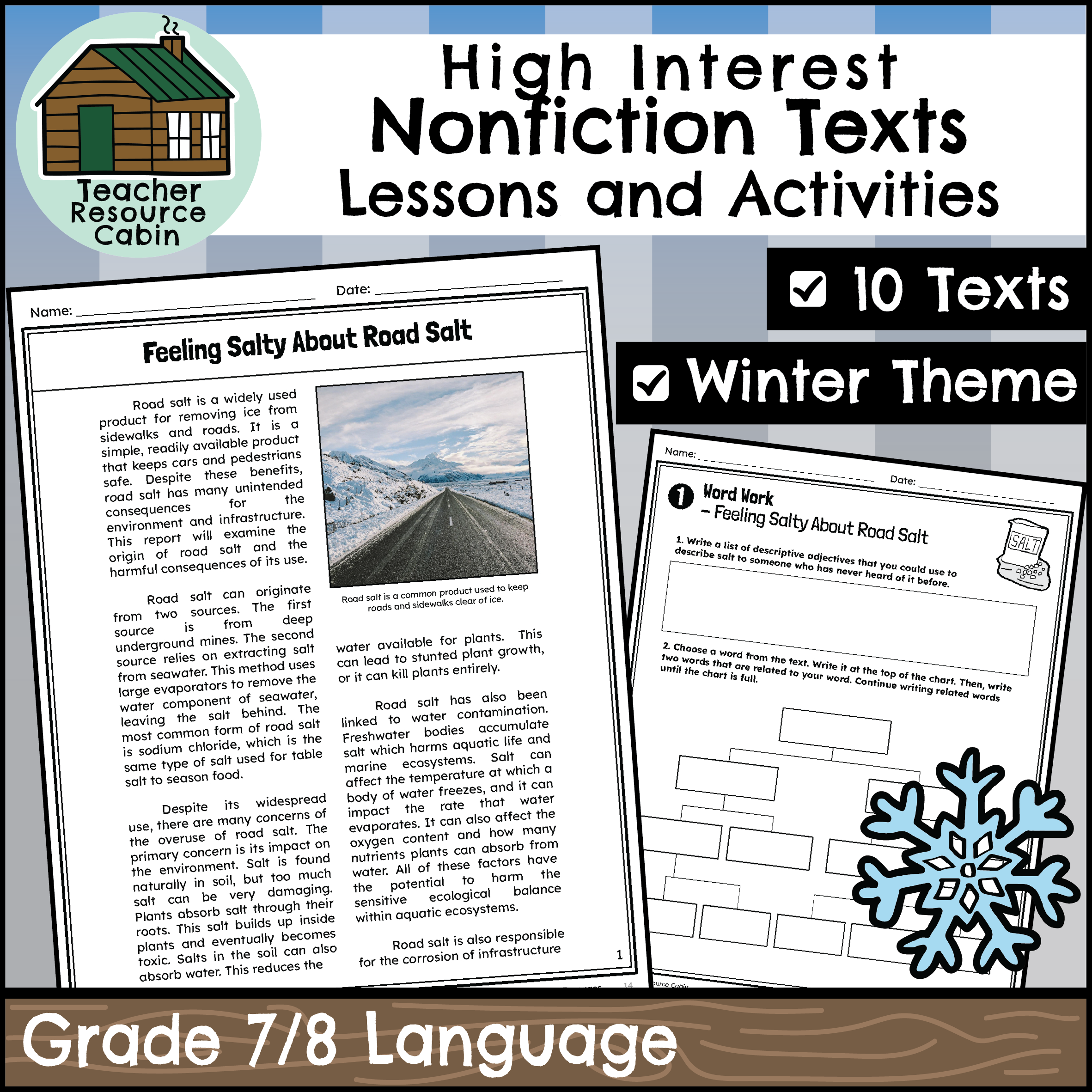 Nonfiction Reading Comprehension Worksheets 8th Grade