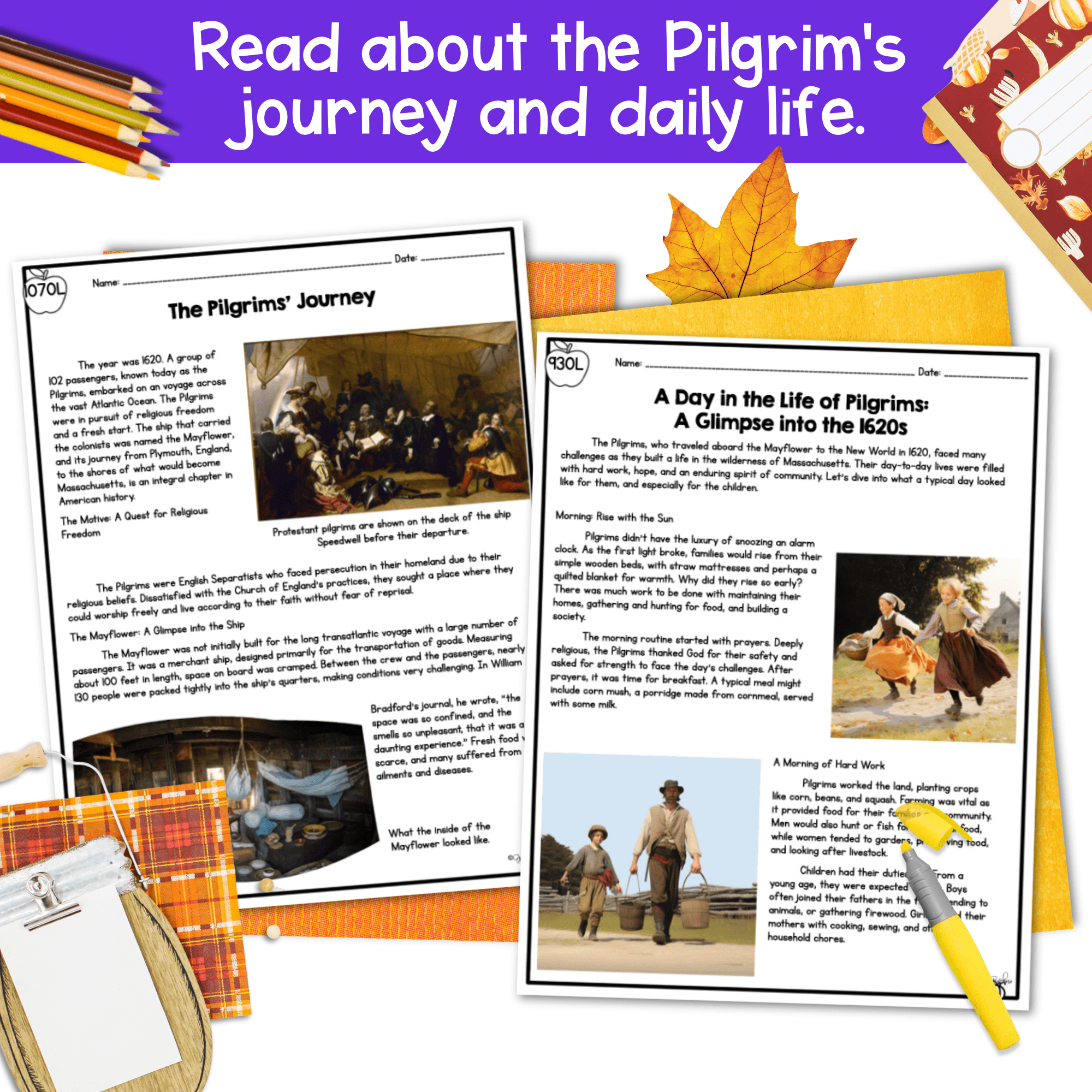 Thanksgiving Reading Comprehension Worksheets Fifth Grade