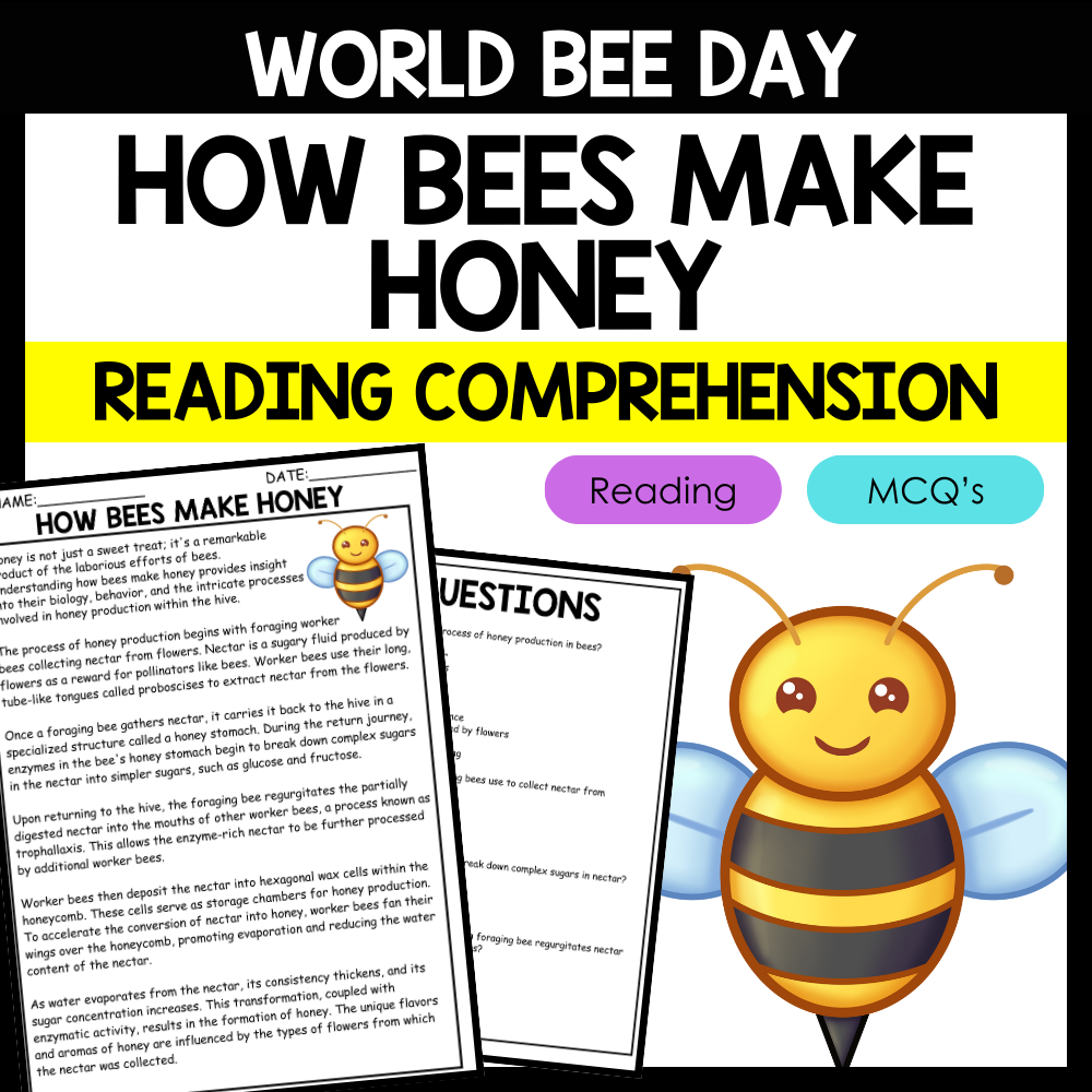 HOW BEES MAKE HONEY