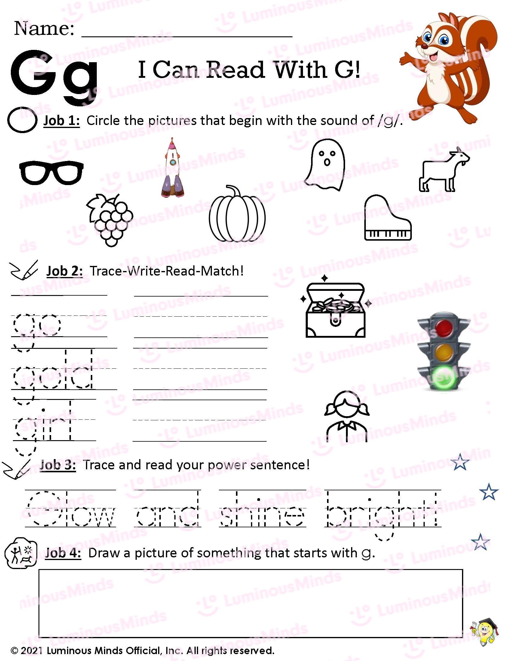 I Can Read With G 