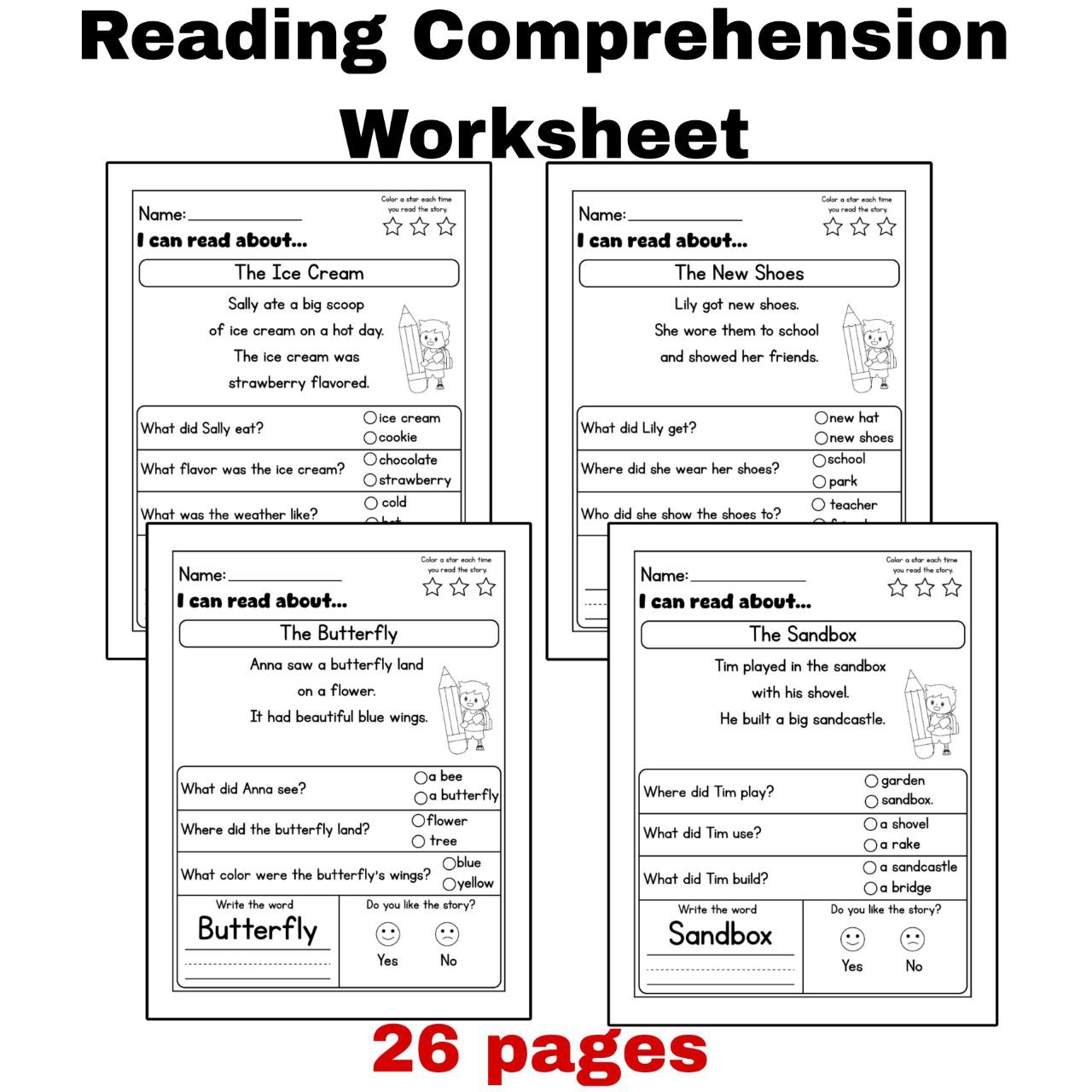Ice Age Reading Comprehension Worksheets Pdf