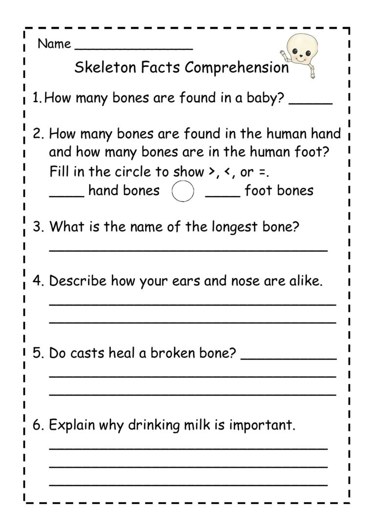 Interesting Facts About Your Skeleton Mini Book