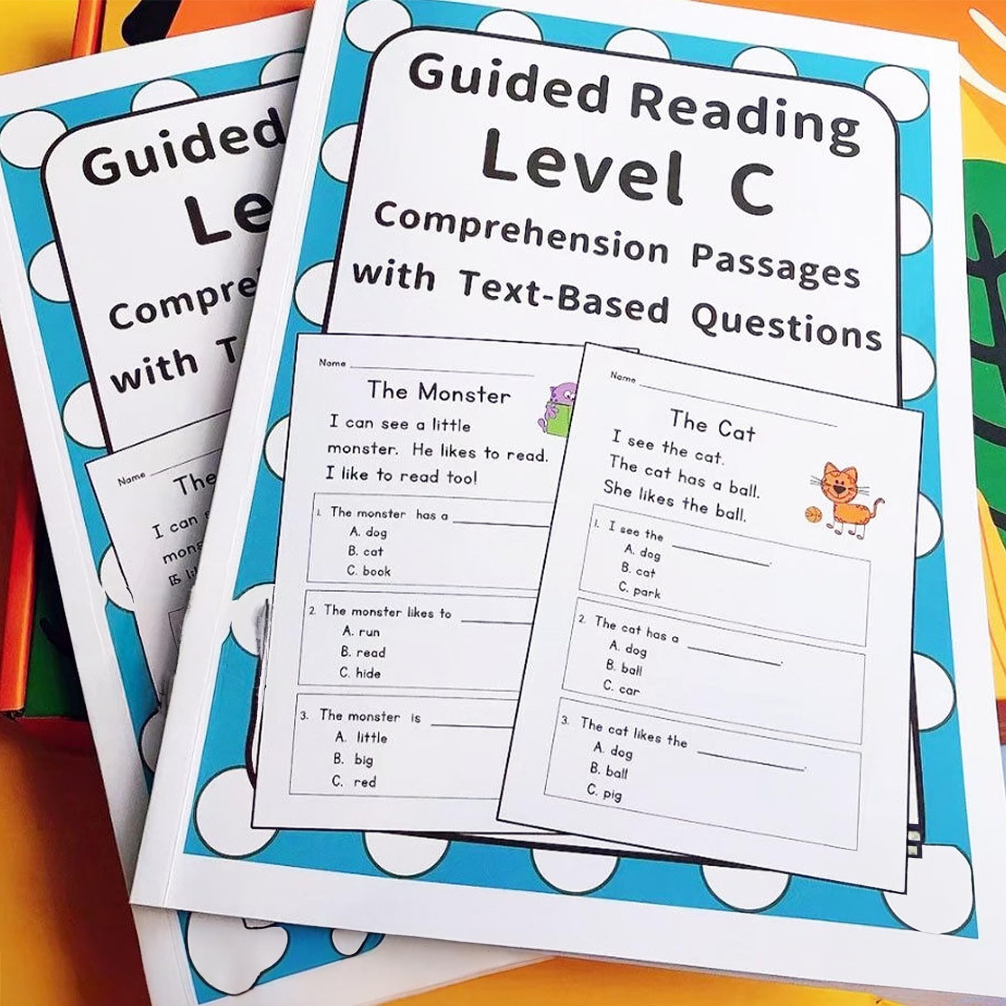 Kidology Reading Comprehension Passages Level C Practice Workbook For Kids Educational For Children s Language Development Early Literacy Worksheets Fun Educational Activities For Kids multicolor N A Amazon in