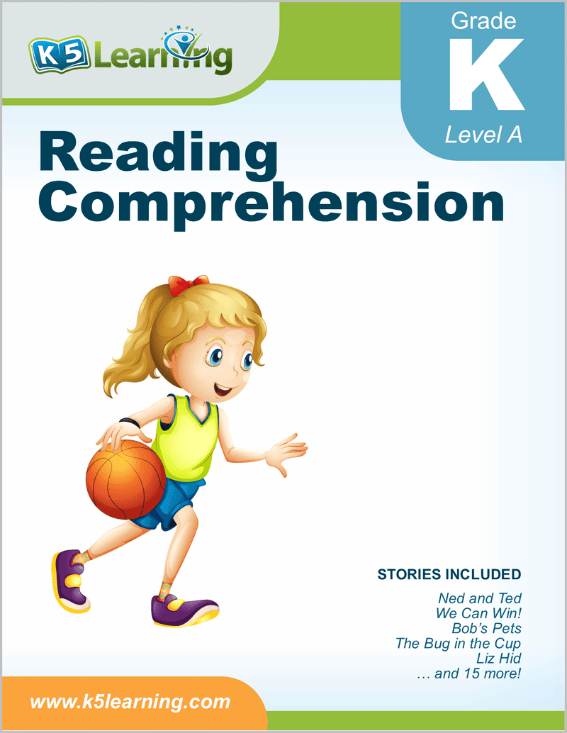 Kindergarten Reading Workbook Level A K5 Bookstore