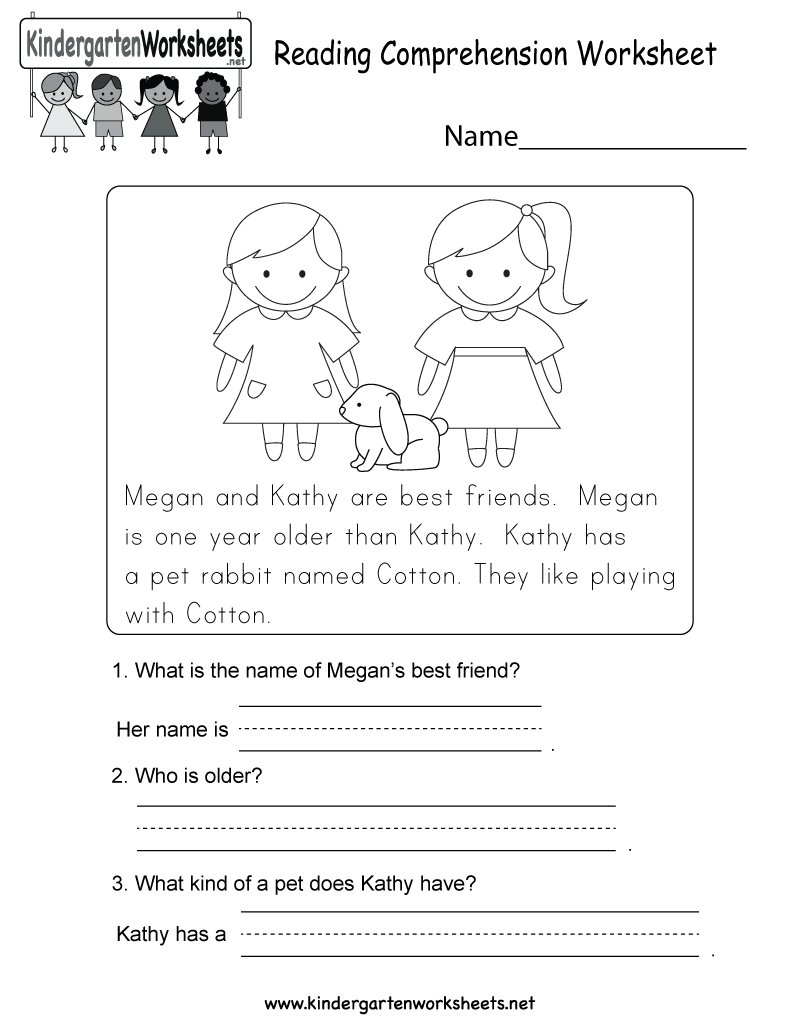 Kindergarten WSheets X 