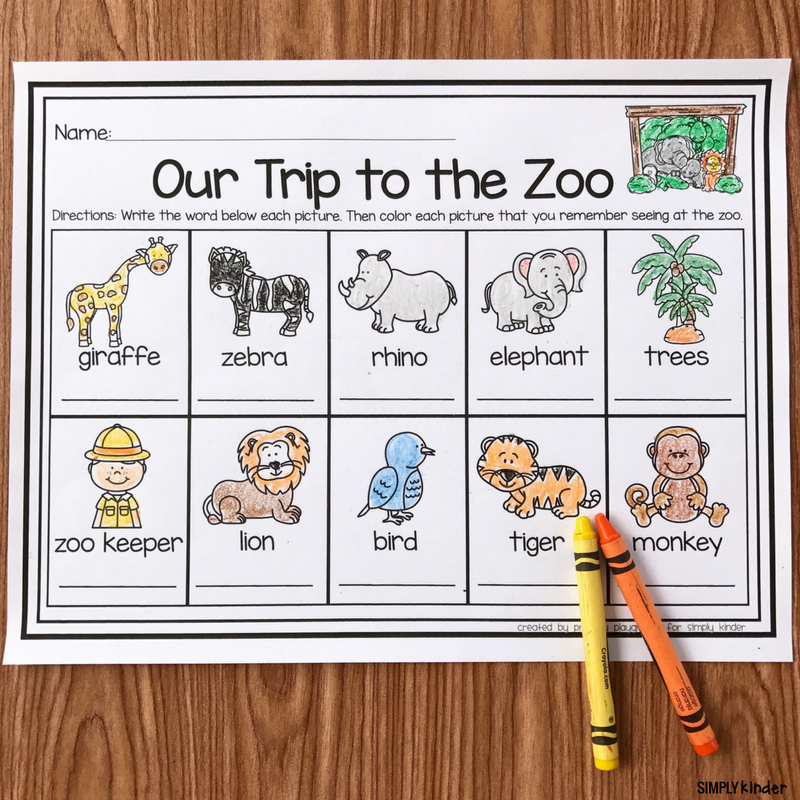 KS1 A Trip To The Zoo Reading Comprehension Ks1 Reading Worksheets Library