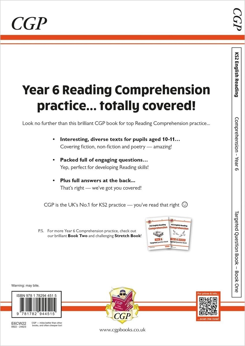 KS2 English Year 6 Reading Comprehension Targeted Question Book 
