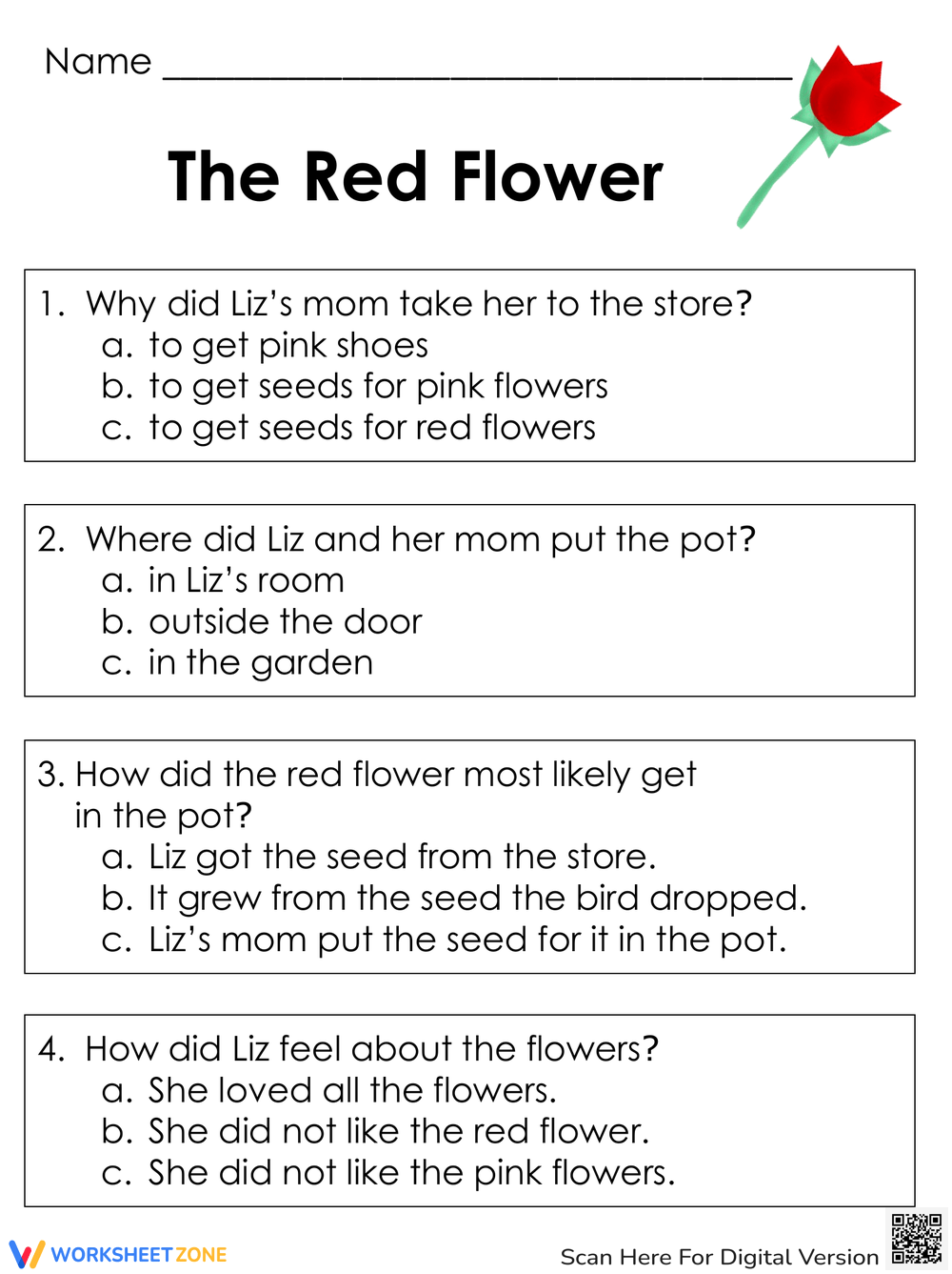 Level H Reading Comprehension Worksheets 2025