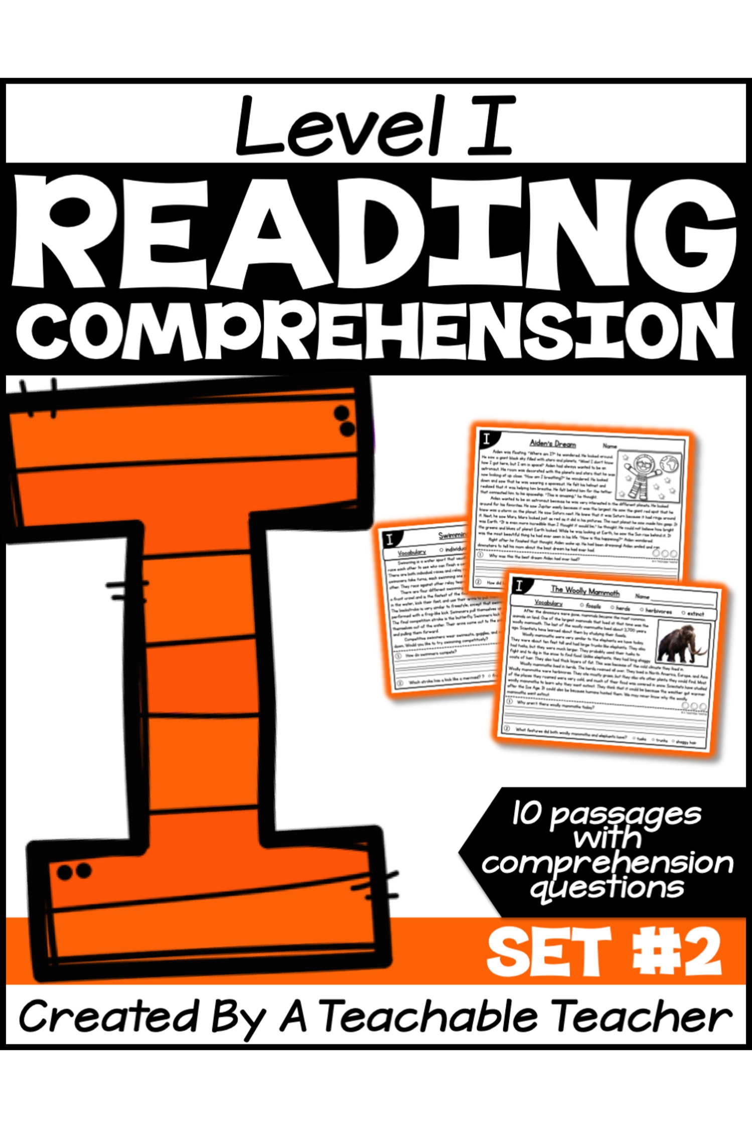 Level I Reading Comprehension Passages And Questions Set Two A 