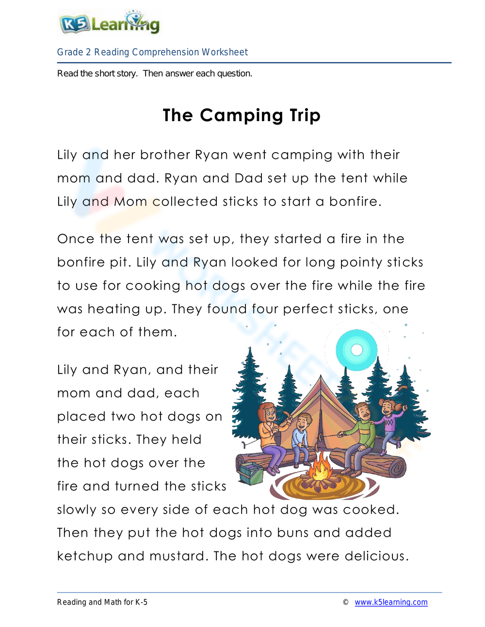 Leveled Reading Comprehension Worksheets Pdf